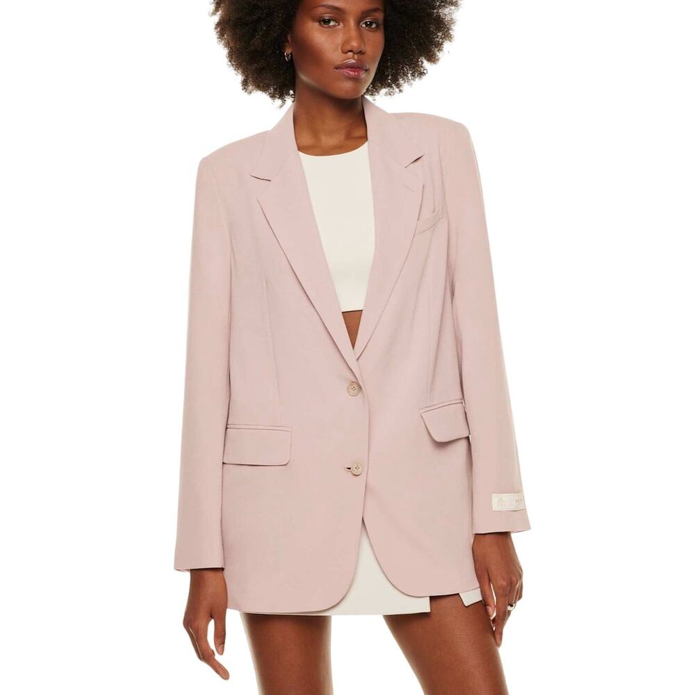 Aritzia Babaton (XS) Agency Blazer Kasha Taupe Single Breasted NWT Quiet Luxury